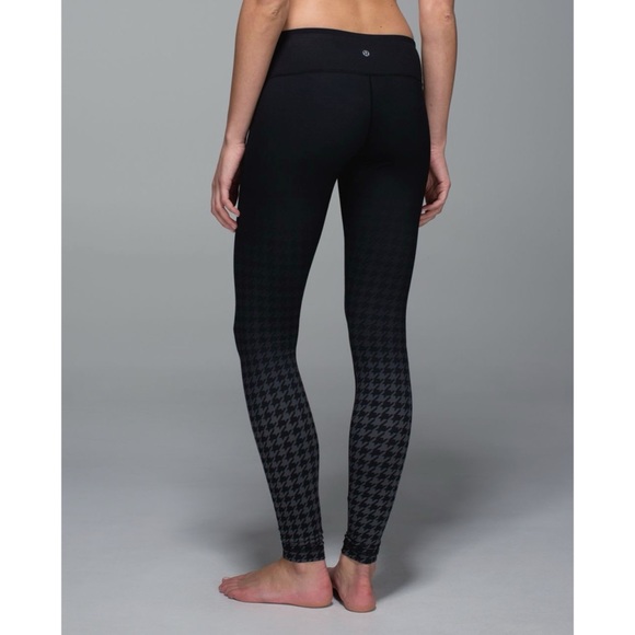 Lululemon Wunder Under Pant Full-On Giant Houndstooth Dip Dye - Picture 2 of 7